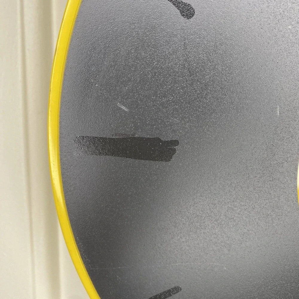 IKEA Pladdra Wall Clock - 90s Memphis Milano Style Yellow Clock - Working!